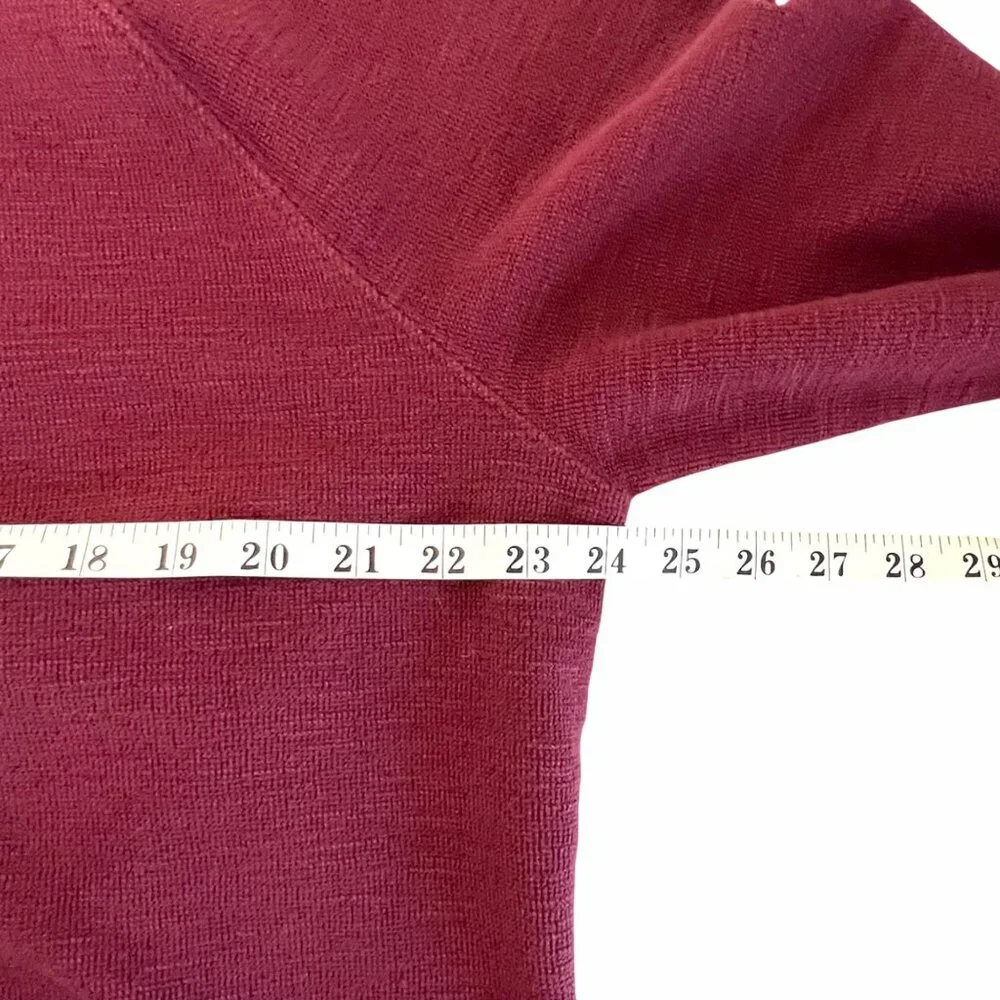 Goodfellow &Co Mens Burgundy Long Sleeve Sweatshirt XL Cotton/Poly Blend EUC